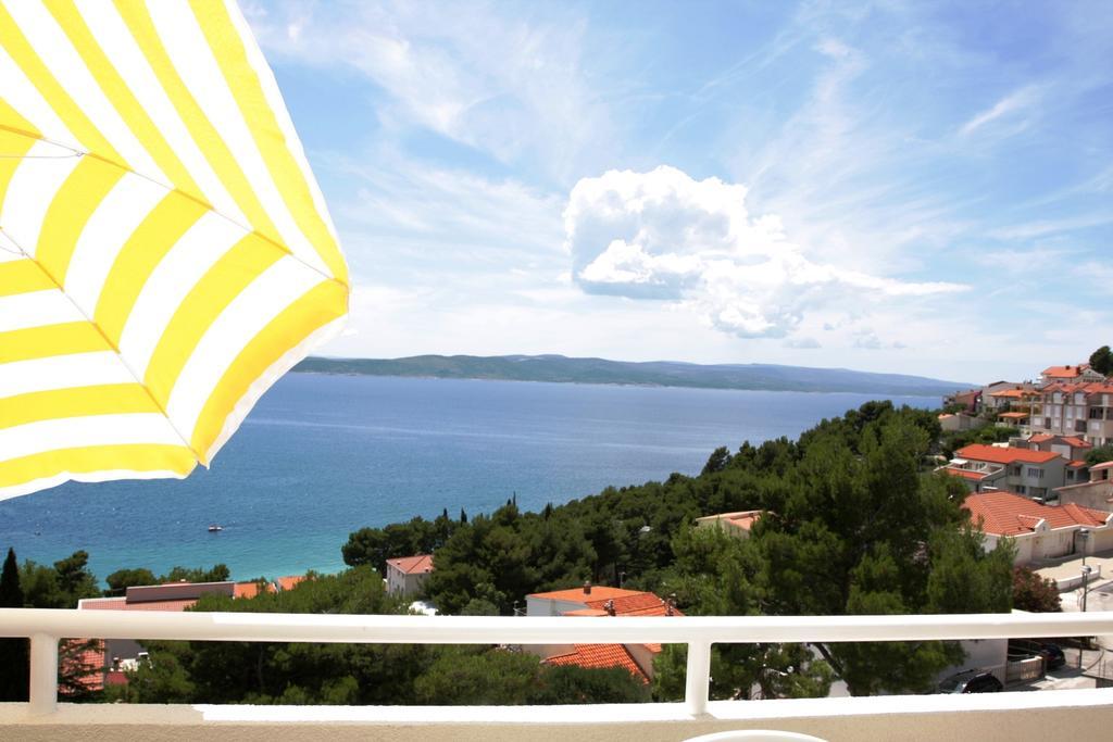 New Gallery Apartment With Beautiful View Baska Voda Luaran gambar