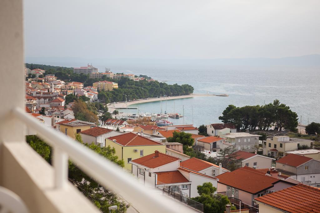 New Gallery Apartment With Beautiful View Baska Voda Luaran gambar