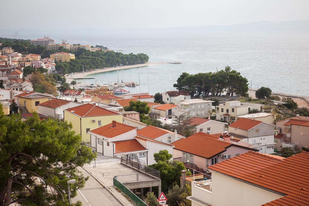 New Gallery Apartment With Beautiful View Baska Voda Luaran gambar