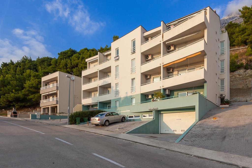 New Gallery Apartment With Beautiful View Baska Voda Luaran gambar