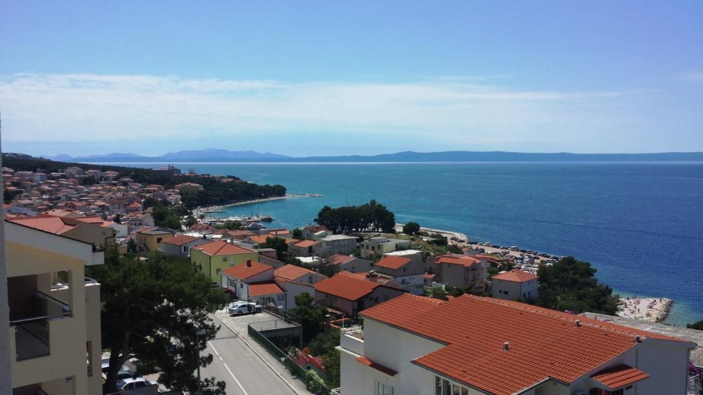 New Gallery Apartment With Beautiful View Baska Voda Luaran gambar