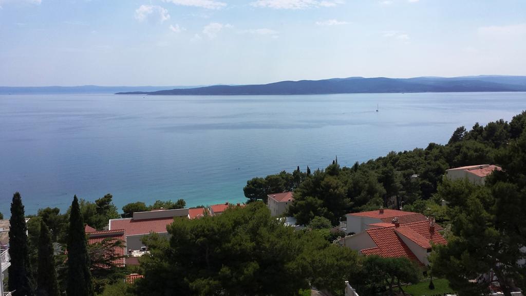 New Gallery Apartment With Beautiful View Baska Voda Luaran gambar